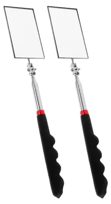 Imagen del producto de 2 espejos de inspección telescópicos con diseño ajustable