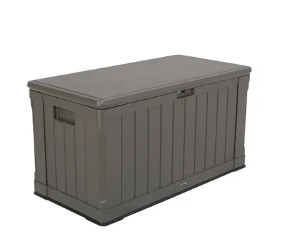 Produktbild von Lifetime Kunststoff Gartenbox 440 L Auflagenbox & Gartentruhe Braun 64x128x67 cm