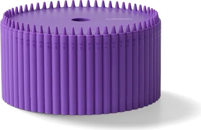 Produktbild von Runde Aufbewahrungsbox 2,5 Liter, lila - Polypropylen - Crayola