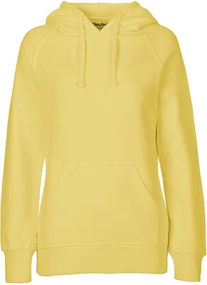 Produktbild von Neutral O83101 | Damen Hoodie / Kaputzenpulli / 100% Fairtrade-Baumwolle - Farbe: Dusty Yellow - Größe: M