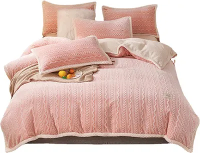 Produktbild von Flanell-Mikrofaserdecke, dicke Decke, superweiche Luxus-Kuscheldecke, doppelseitige Decke, warme Bettdecke, Wendedecke, Sofadecke