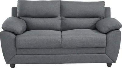 Produktbild von Sofa 3-Sitzer & 2-Sitzer - Stoff - Anthrazit - MANOA