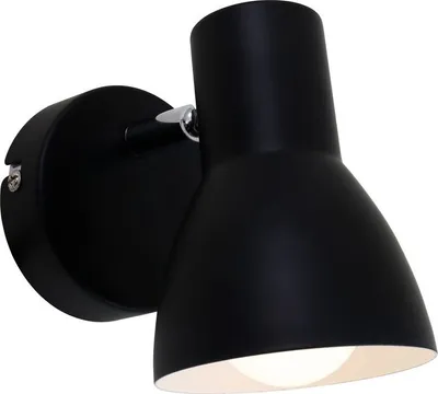 Produktbild von Deckenleuchte Spotleuchte Retro schwenkbar E14 25 W schwarz Metall Briloner