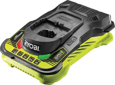 Zdjęcie produktu dla Ładowarka akumulatorów, RYOBI RC18-150G, 18 V, 5,0 A, szybkie ładowanie, litowa