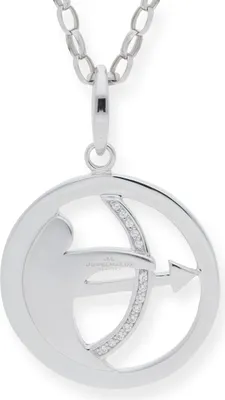 Produktbild von JuwelmaLux Anhänger Silber 925 Sternzeichen Schütze mit Zirkonia JL20-02-0147
