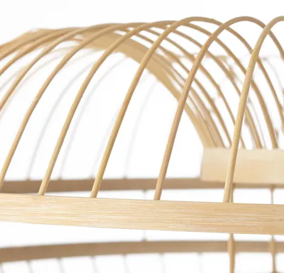 Produktbild von BRILLIANT Busan Pendelleuchte 48cm schwarz/natur Innenleuchten,Pendelleuchten | 1x A60, E27, 40W, geeignet für Normallampen (nicht enthalten) | In der Höhe einstellbar / Kabel kürzbar