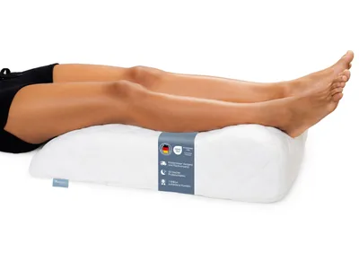 Produktbild von Venenkissen | weiß | Beinkissen mit versteppten Doppeltuch-Bezug | waschbar | Lagerungskissen | XDREAM