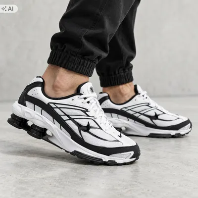 Zdjęcie produktu dla Buty męskie NIKE SHOX RIDE 2 IO4296-100, biało-czarne, rozmiar 42
