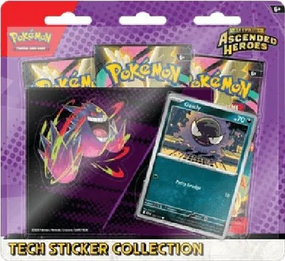 Produktbild von Pokemon Ascended Heroes: Gastly Tech Sticker Collection