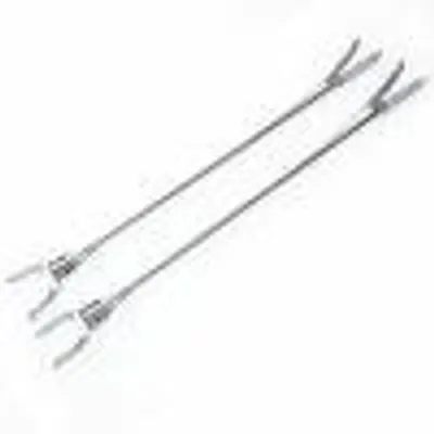Produktbild von 2er Set Greifzange 94 cm, robuste Müllzange aus Metall, faltbare Greifhilfe mit rutschfestem Greifer für Haushalt, Garten und Abfall