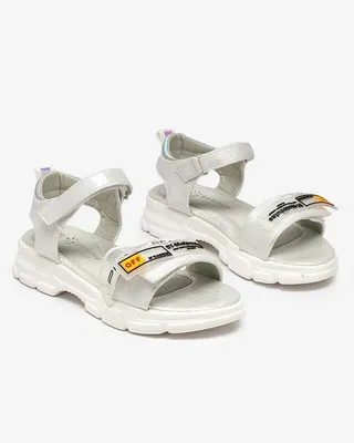 Produktbild von Silber glänzende Sandalen für Mädchen Lorij - Schuhe, Größe 31