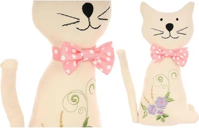 Image de Objet décoratif « Chat à la maison » - Décoration de printemps - 28 cm