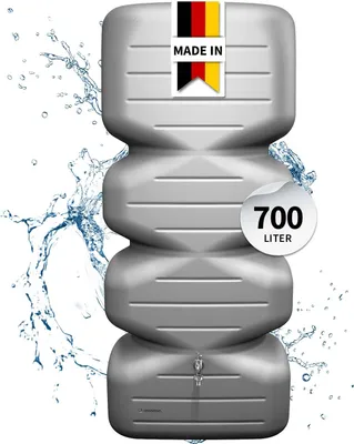 Produktbild von GARANTIA CUBUS Gartentank 700 Liter betongrau