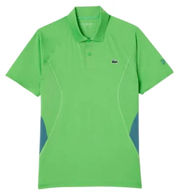 Image de Lacoste - Polo « Tennis x Novak Djokovic » pour homme, coupe classique GT13020 (M) (vert)