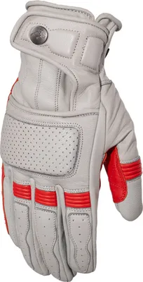 Zdjęcie produktu dla Rusty Stitches Gloves Calvin Light Grey-Red