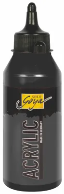 Produktbild von SOLO GOYA Acrylic Schwarz 250 ml