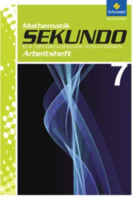 Produktbild von Sekundo: Mathematik für differenzierende Schulformen - Ausgabe 2009