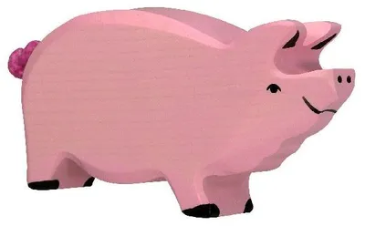 Produktbild von Holztiger Holz Spielfigur Wildschwein - Bauernhof Tier