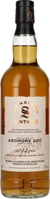 Image de Signatory Vintage 100 Proof Edition ARDMORE 14 Years Old Single Malt #62 2011 57,1% Vol. 0,7l