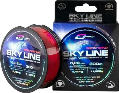 Produktbild von Cinnetic Sky Monofile Schnüre 300 M Rot 0.240 mm Rot 0.240 mm