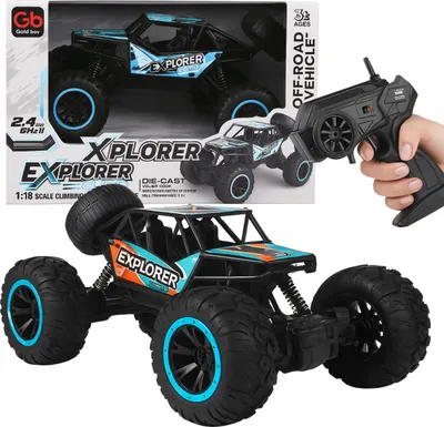Image de Voiture électrique RC tout-terrain 4x4 2,4 GHz pour enfants