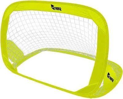 Obrázok produktu pre Nafukovateľná futbalová bránka, žltá, 128 x 84 x 81 cm, pre deti