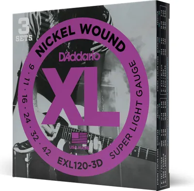 Produktbild von D'Addario EXL120-3D