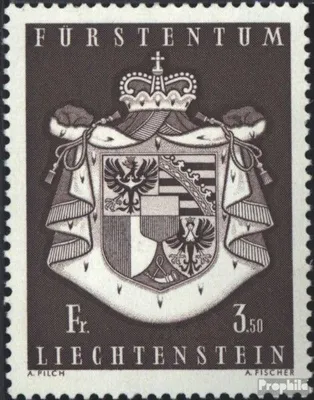 Produktbild von Briefmarken Liechtenstein 1969 Mi 506 (kompl.Ausg.) postfrisch Staatswappen