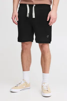 Produktbild von Solid SDBenn Herren Sweatshorts kurze Hose Shorts mit Fleece-Innenseite Kordelzug Eingrifftaschen Baumwollmischung Regular fit