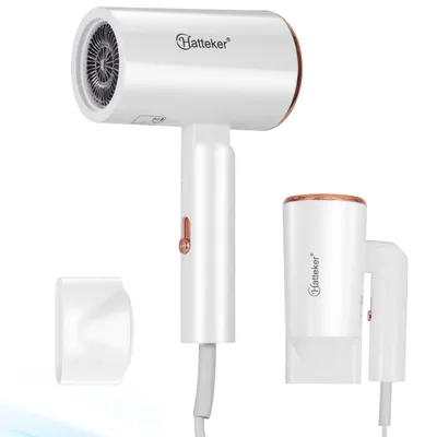 Produktbild von HATTEKER Portable Haartrockner mit 2600W, negativen Ionen, schnellem Trocknen und Überhitzungsschutz