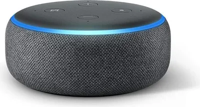 Produktbild von Amazon Echo Dot 3 anthrazit Intelligenter Assistant Speaker (EU Stecker)