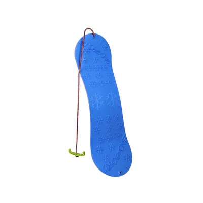 Produktbild von Kinder Snowboard Schlitten mit Zugseil und Griff 69 x 20,5 x 4 cm Kinderboard Rutschboard Kinderschlitten