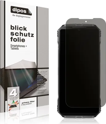 Produktbild von Blickschutzfolie für Doogee Scyber matt Schutzfolie Folie Display Schutz dipos