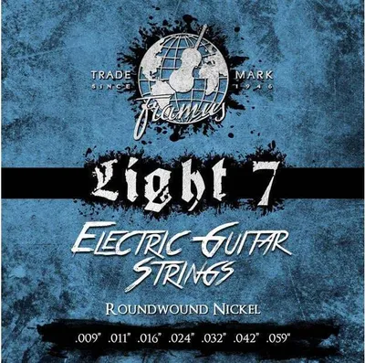 Zdjęcie produktu dla Framus Blue Label 7-string Light 009-059 Struny do gitary elektrycznej