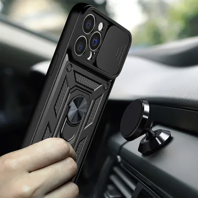 Obrázok produktu pre Techsuit CamShield Series kryt na - iPhone 15 pro - čierna