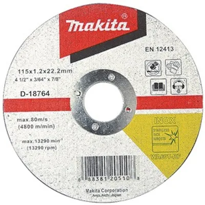 Zdjęcie produktu dla Tarcza tnąca Makita 115X1X22.23