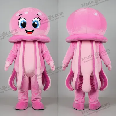 Produktbild von Rosa MASTICOT Quallen-Maskottchen