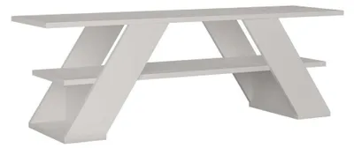 Image de CALICOSY - Meuble TV 3 étagères L120 cm - Farfalla