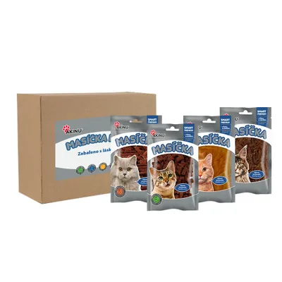 Obrázek produktu pro Akinu MASÍČKA BOX Pamlsek pro kočky