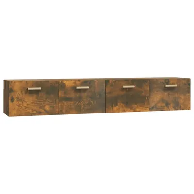 Produktbild von Wandschränke 2 Stk. Räuchereiche 100x36,5x35 cm Holzwerkstoff