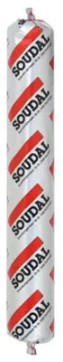 Produktbild von Silikondichtstoff Silirub Pro N wei 600 ml