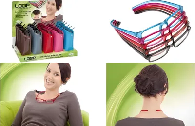 Obrázok produktu pre Okuliare na čítanie WEDO LOOP, 30 kusov, rôzne farby