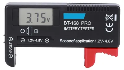 Zdjęcie produktu dla BT-168PRO Cyfrowy tester baterii LCD 1,2 V-4,8 V Tester małych baterii guzikowych