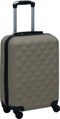 A single suitcase on a white background.