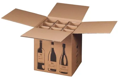 Productafbeelding van Verzenddozen voor 9 Flessen Wijn