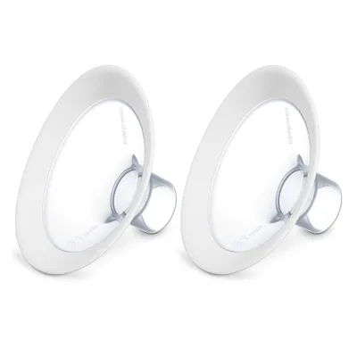 Produktbild von Medela PersonalFit Flex Brusthaube Grösse L, 2 Stück, Brustschild, Silikon, Transparent, L, Box