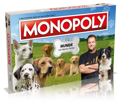Zdjęcie produktu dla Monopoly - Psy (z Martinem Rütterem) Gra planszowa Gra planszowa Zwierzęta