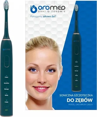 Obrázek produktu pro Sonický zubní kartáček OROMED ORO-BRUSH GREEN