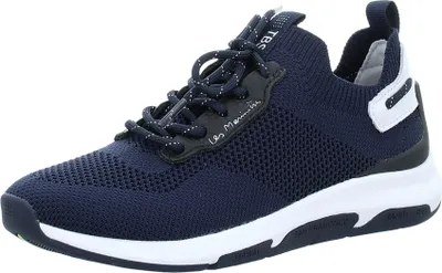 Zdjęcie produktu dla Casualowe sznurowane buty damskie w kolorze niebieskim