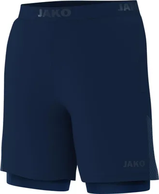Produktbild von JAKO Damen 2-in-1 Short Power - 6276D, Farbe:marine, Größe:42